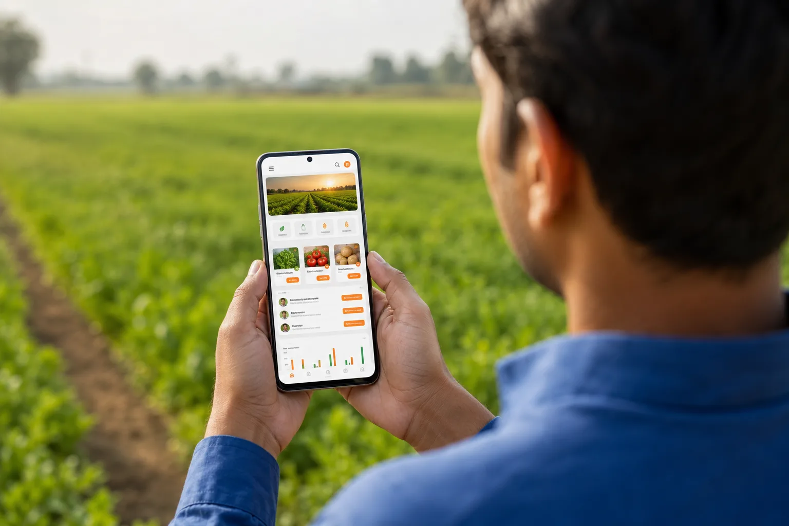 Agriculture procurement app development