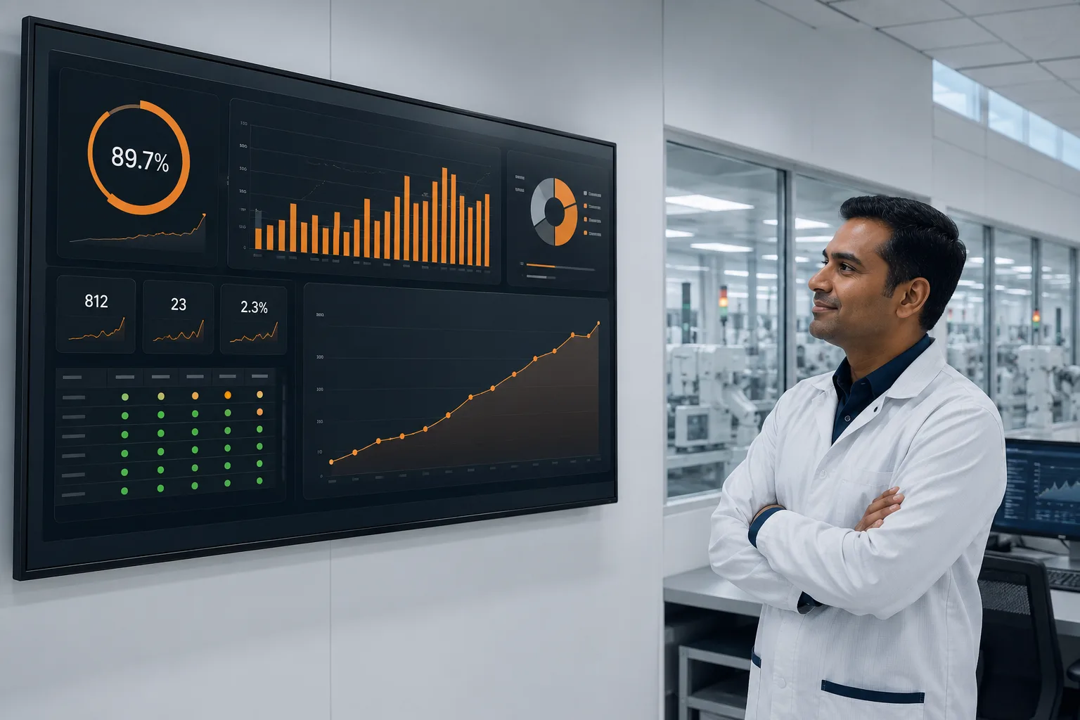 Smart Manufacturing App Development — Electronics Factory India